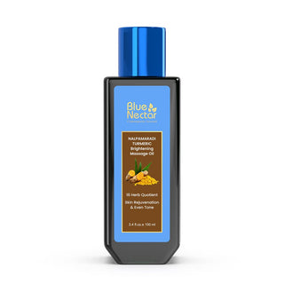 Blue Nectar Nalpamaradi Turmeric Massage Oil - Distacart