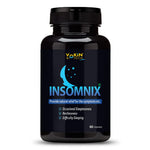 Thumbnail for Vokin Biotech Insomnix 60 Capsules with Melatonin 10mg & L-Theanine 100mg Healthy Sleep Cycle | Helps Stress & Anxiety Relief | Improve Concentration
