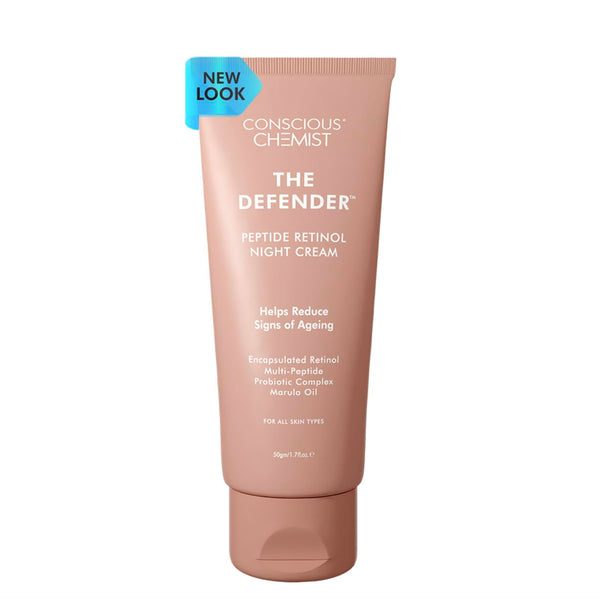 Conscious Chemist The Defender Multi-Peptide Retinol Night Cream - Distacart