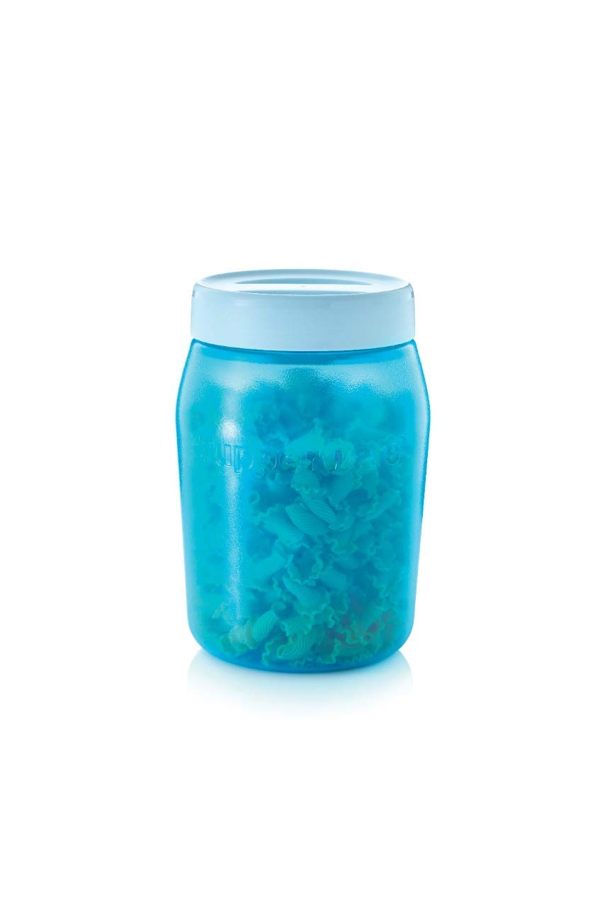 Tupperware Plastic Storage Container - 1.5 Litre, 1 Piece, Blue - Dista