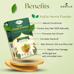 Thumbnail for Kokila 100% Natural Organic Henna Leaves Powder For Natural Hair Color