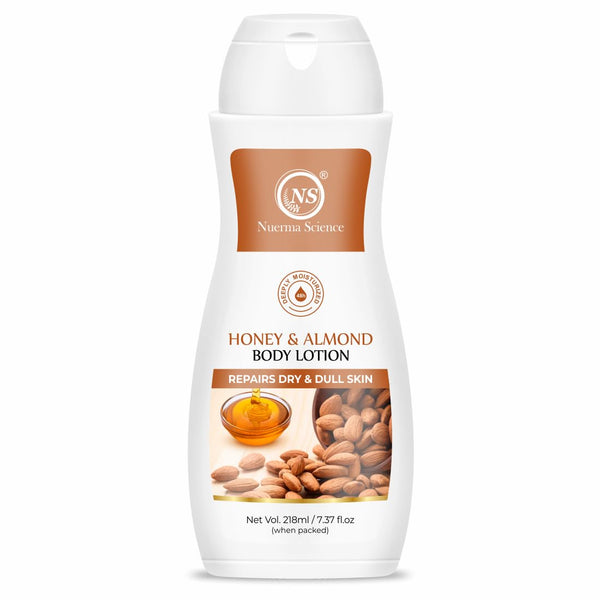 Nuerma Science Honey Almond Advanced Nourishing Body Lotion | Deep Hydrating Moisturizer - Distacart