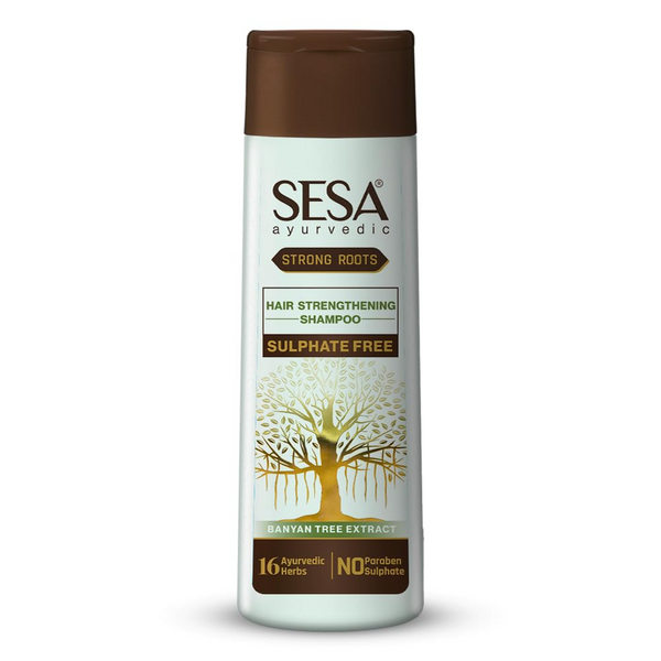 Sesa Ayurvedic Strong Roots Hair Strengthening Shampoo + Conditioner - Distacart
