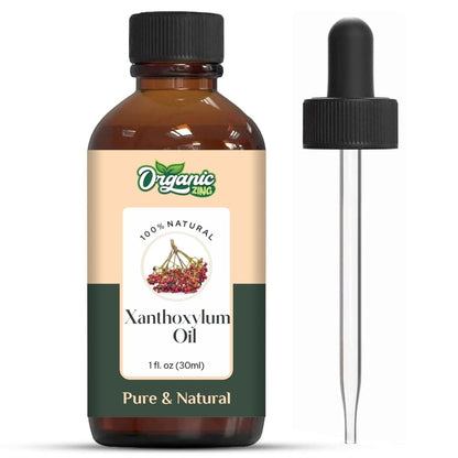 Organic Zing Xanthoxylum (Zanthoxylum) Oil | Pure & Natural Steam Distilled Essential Oil for Aroma, Diffusers & Massage - Distacart