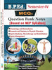 MCQs B.P.Ed. Guide Semester - IV (Question Bank Notes) Based on NEP Syllabus - Dista