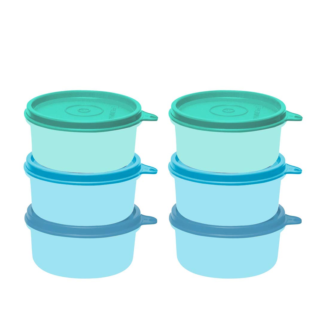 Tupperware Spillproof Tropical Bowls 200ml 6pc - Dista