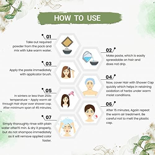 byPureNaturals Organic Pure Natural Powder Hair Color - 2N Soft Black - Dista