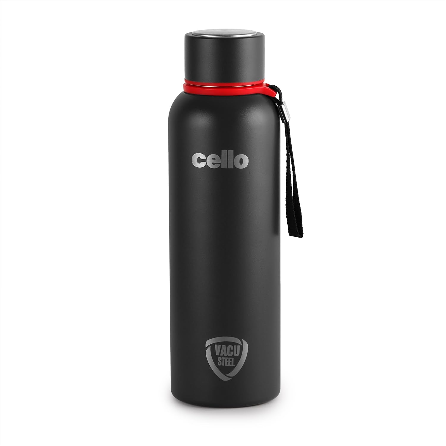 CELLO Duro Kent Insulated Stainless Steel Flask Water Bottle for Daily Use 900 ml, Black - Dista