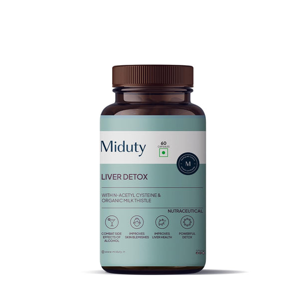 Miduty by Palak Notes Liver Detox Capsules - Distacart