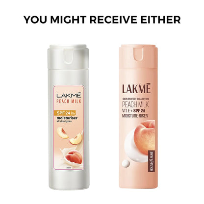 Lakme Peach Milk Moisturizer SPF 24 Pa Sunscreen Lotion - Distacart