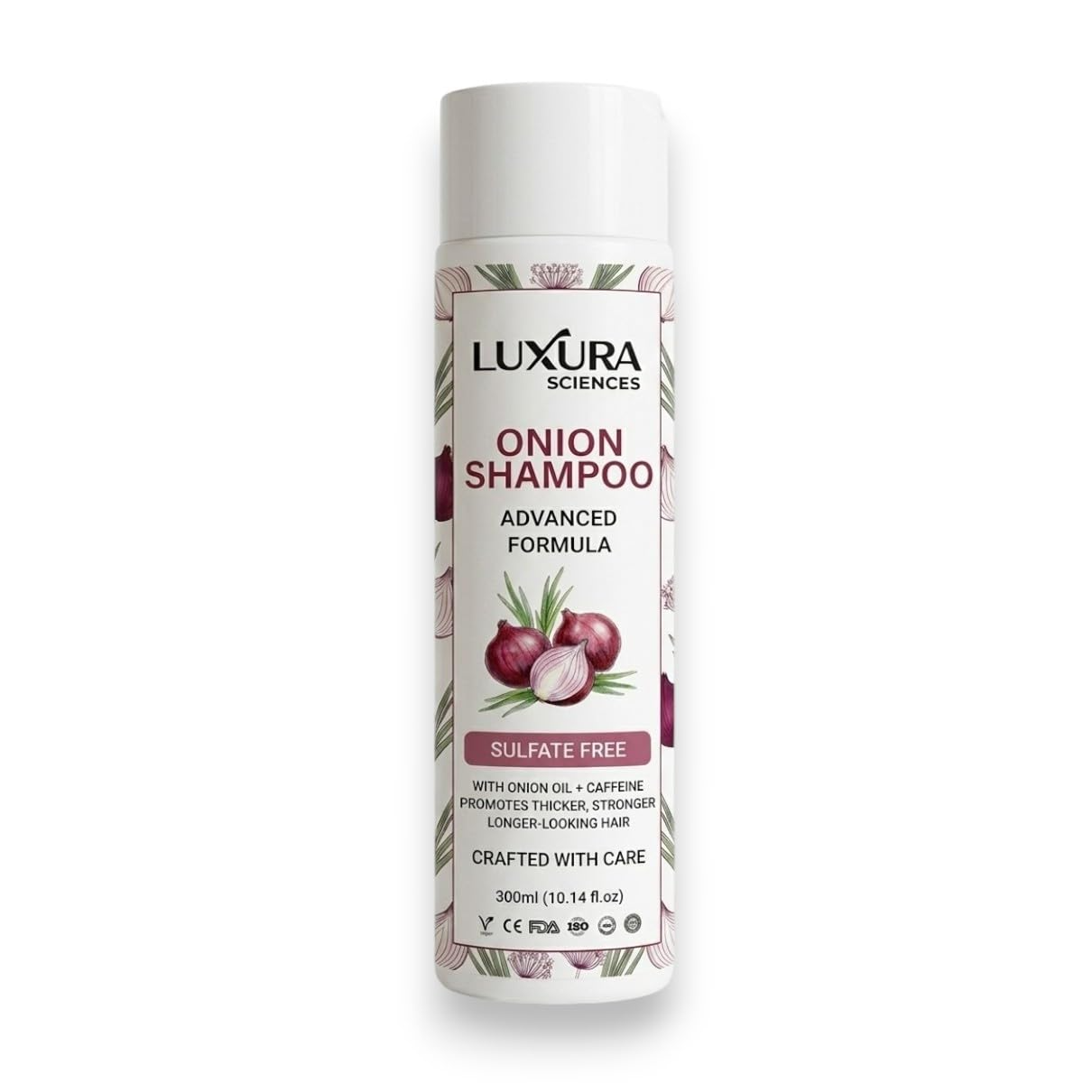 Luxura Sciences Onion Oil Shampoo For Hair Growth - Dista