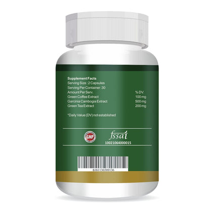 Vokin Biotech Insulex Weight Management | Appetite Control | Digestive Detox (60 Capsules)