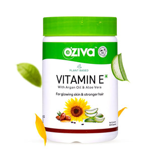 OZiva Plant Based Natural Vitamin E (With Argan oil + Aloe vera) - Distacart