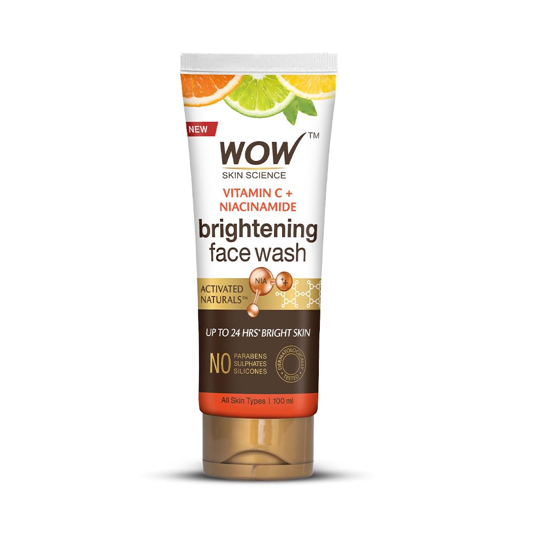 Wow Skin Science Brightening Vitamin C Face Wash - Distacart