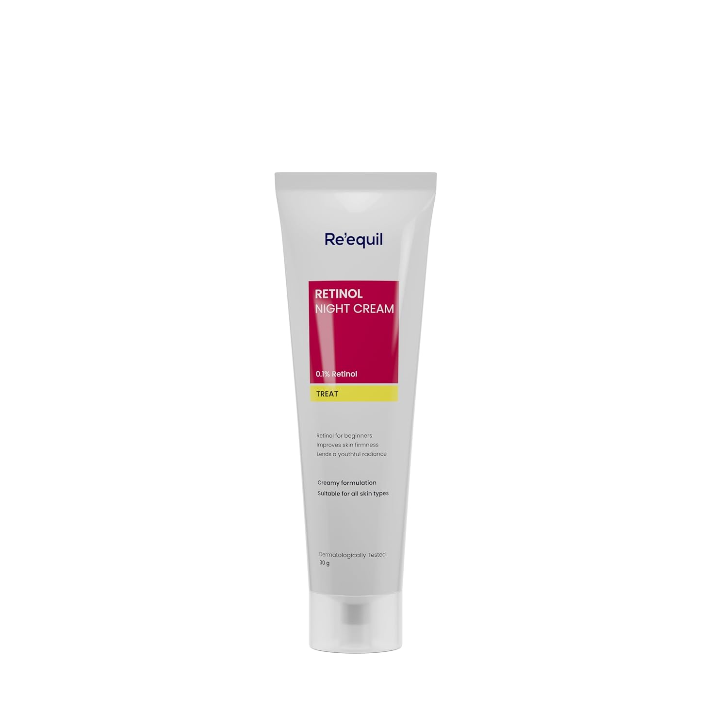 Re'equil 0.1% Retinol Night Cream For Wrinkles & Skin Tightening - Distacart