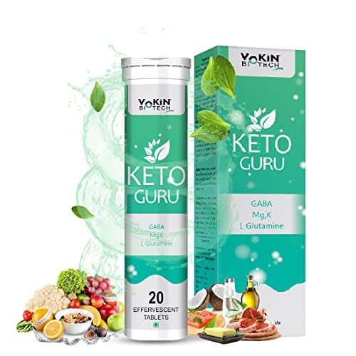 Vokin Biotech Keto Guru Tablets For Weight Loss 60 Tablets (Keto Guru With Keto Guru Water Soluble) - Distacart