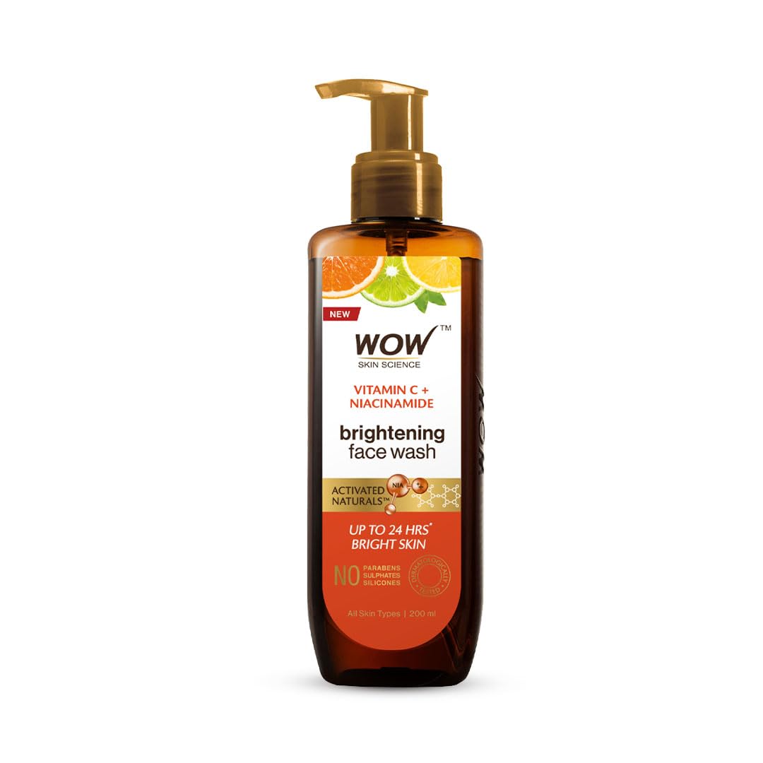 Wow Skin Science Brightening Vitamin C Face Wash - Distacart