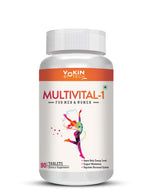 Thumbnail for Vokin Biotech Multivital-1 General Daily Multi Vitamin with Potent Formula - 90 Tablets