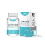 Thumbnail for Vokin Biotech Probiotics+ Prebiotics Supplement 50 Billion Cfu For Women & Men With Prebiotics 150 mg | Probiotic Capsules For Digestion Support, Gut Health And Immunity – 60 Veg Capsules