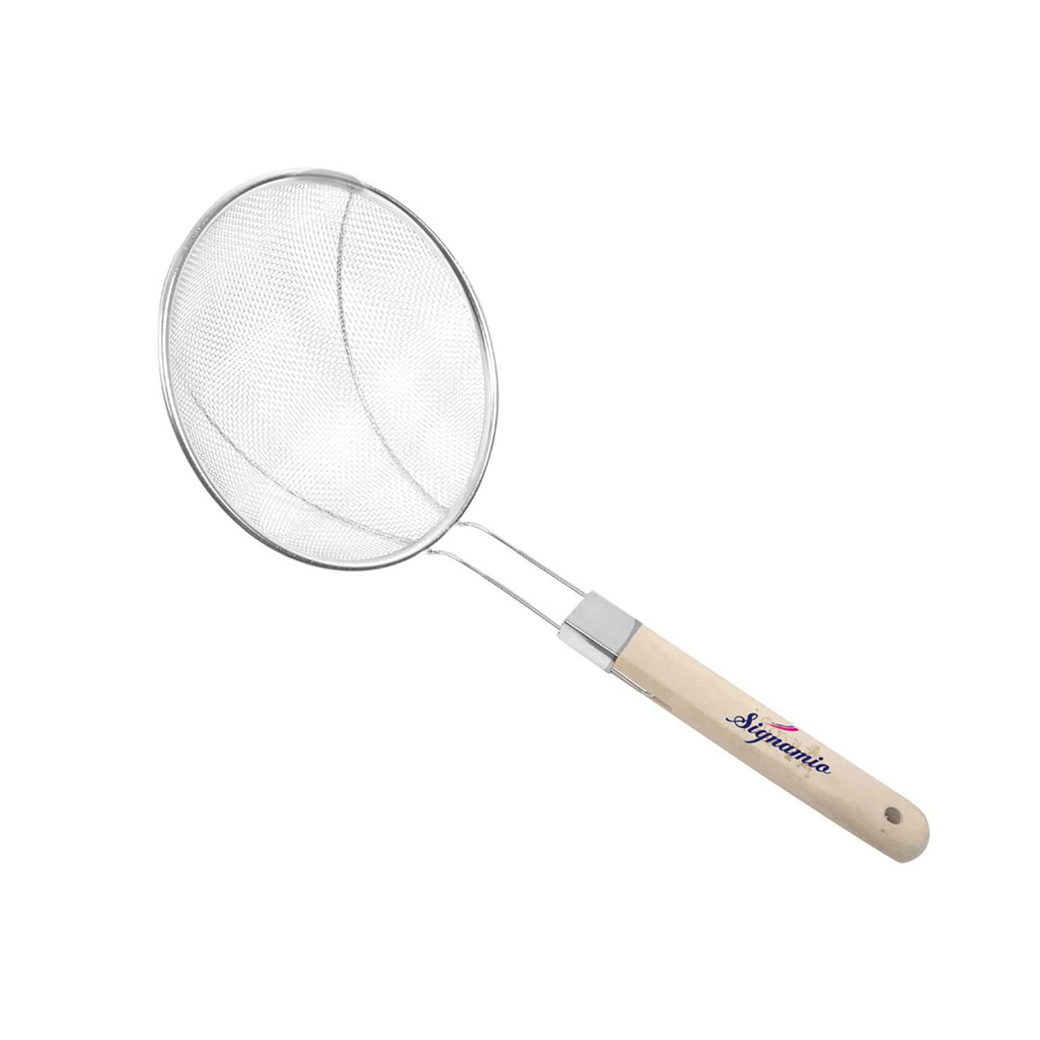 Signamio Diameter 16 cm Stainless Steel Deep Fry Net Spoon Oil Strainer - Dista