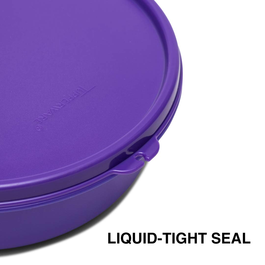 Tupperware. Solid Plastic Bowl - 1000ml, 4 Piece, Multicolour - Dista