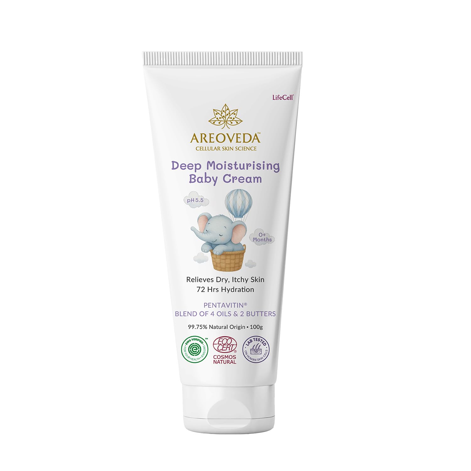 AreoVeda Deep Moisturising Baby Cream