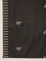 Thumbnail for Joban Fashion Black Silk Embroidery Readymade Kurta Set - Distacart