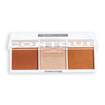 Thumbnail for Relove Colour Play Contour Trio Palette Baked Sugar - Baked Sugar - Distacart
