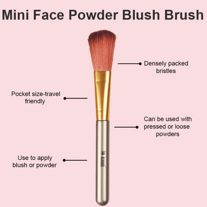 Bronson Professional Mini Face Powder Blush Brush - Dista