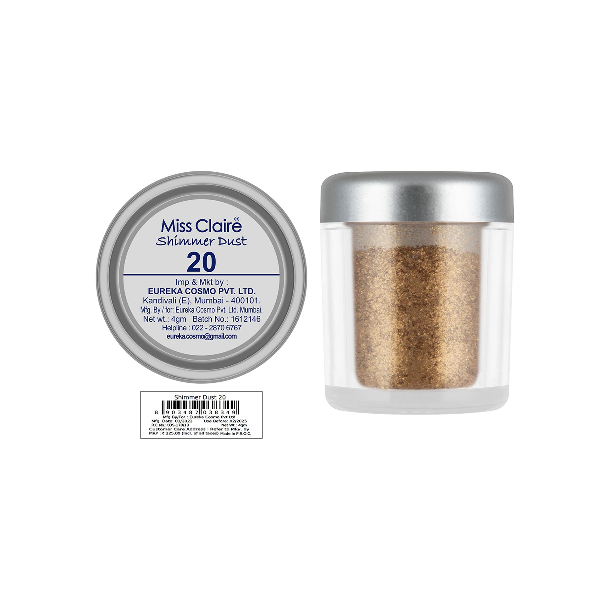 Miss Claire Shimmer Dust - 20