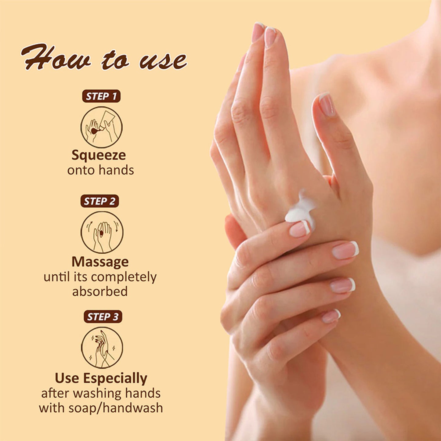 Omeo Vanilla Hand Cream - For Glowing & Hydrated Hands - Dista