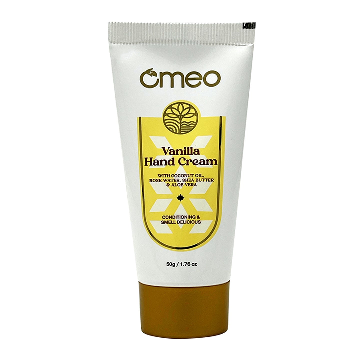 Omeo Vanilla Hand Cream - For Glowing & Hydrated Hands - Dista