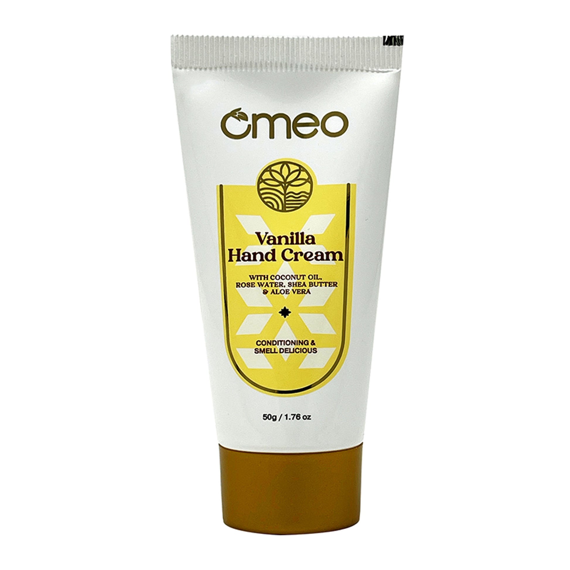 Omeo Vanilla Hand Cream - For Glowing & Hydrated Hands - Dista