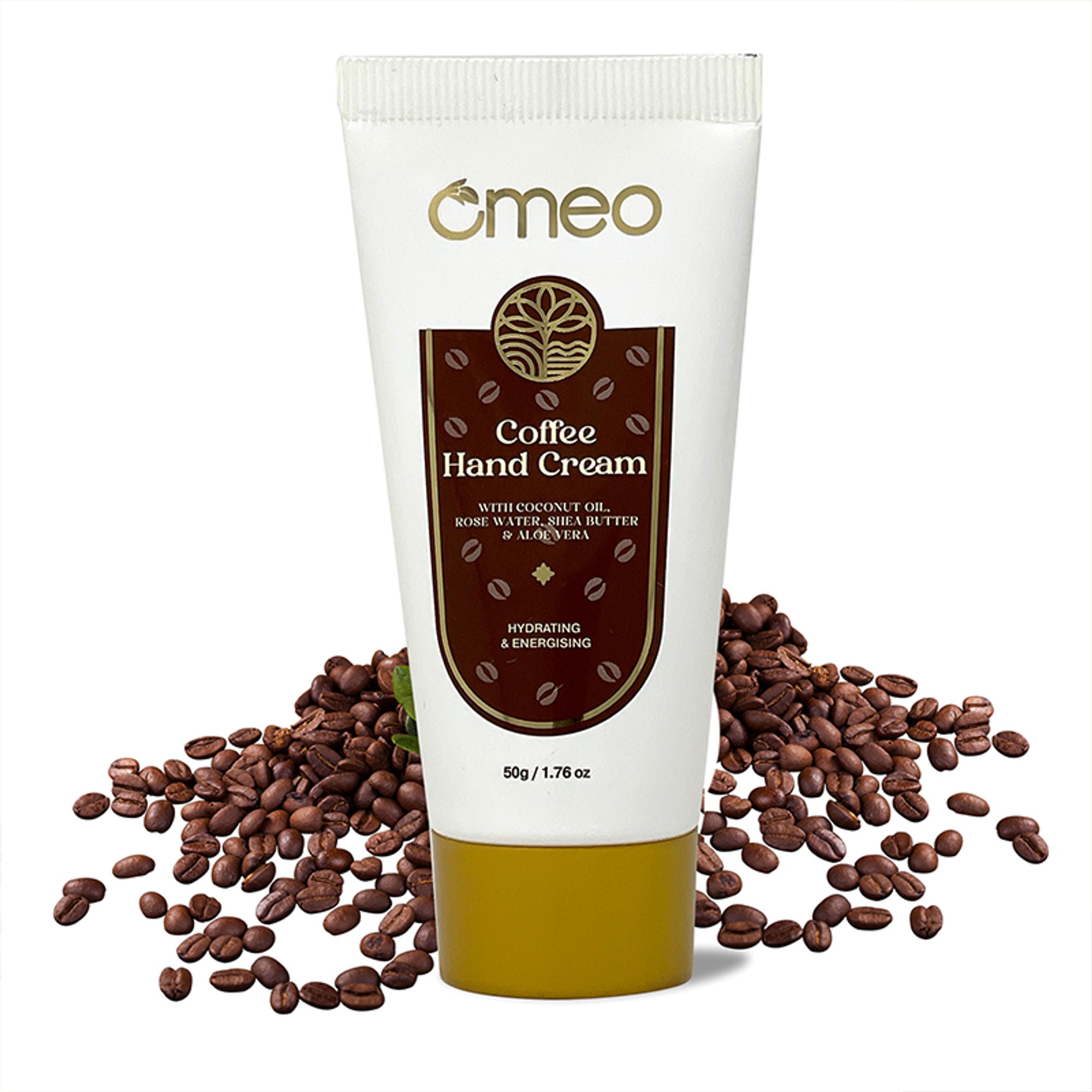 Omeo Coffee Hand Cream - For Glowing & Hydrated Hands - Dista