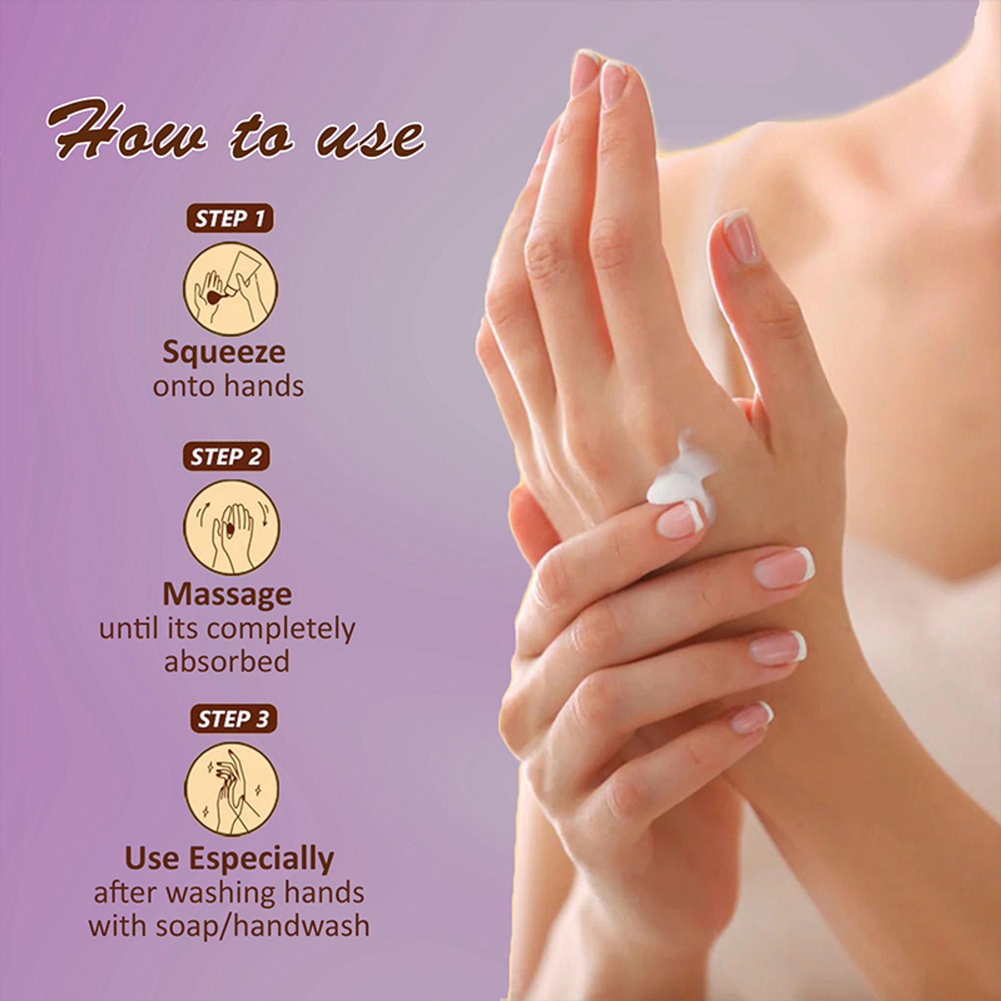 Omeo Mulberry Hand Cream - For Glowing & Hydrated Hands - Dista
