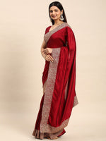 Thumbnail for kasee Embellished Embroidered Saree - Distacart