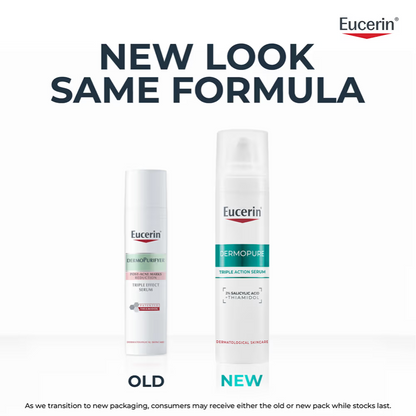 Eucerin Dermopurifyer Toner Cleansing Gel & Serum Combo - Dista
