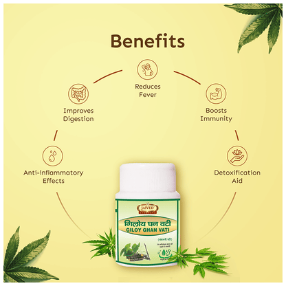 Jaived Ayurveda Giloy Ghan Vati
