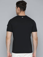 Thumbnail for Alcis Men Black & White Typography Printed T-shirt - Distacart
