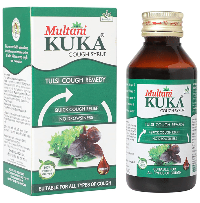 Multani Combo Pack of Kuka Cough Syrup & Kuka Honey (100ml Each)