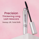 Thumbnail for Swiss Beauty Precision Thickening Long Lash Mascara ,Waterproof , Smudge-Proof - Black - Distacart
