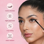 Thumbnail for Swiss Beauty Precision Thickening Long Lash Mascara ,Waterproof , Smudge-Proof - Black - Distacart