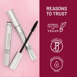 Thumbnail for Swiss Beauty Precision Thickening Long Lash Mascara ,Waterproof , Smudge-Proof - Black - Distacart