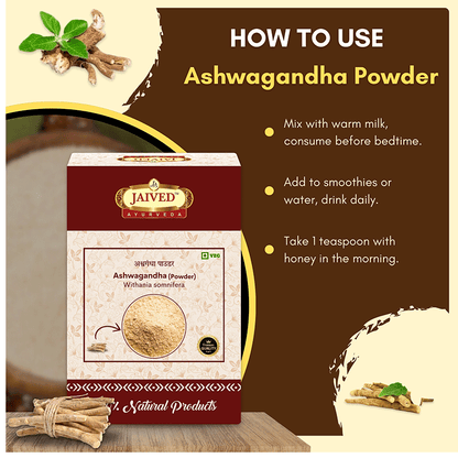 Jaived Ayurveda Ashwagandha Powder