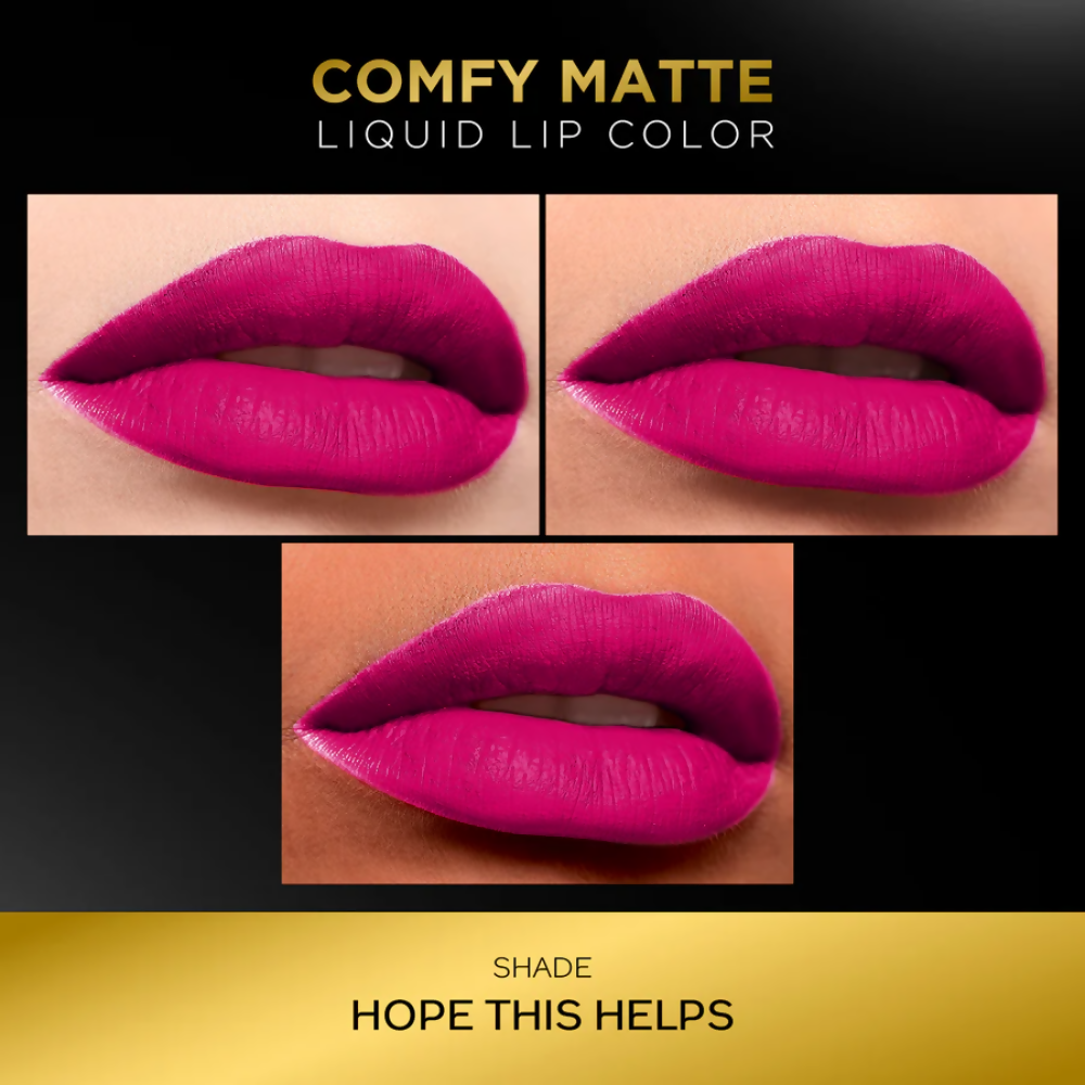 Faces Canada Comfy Matte Liquid Lipstick - Hope This Helps 06 - Distacart