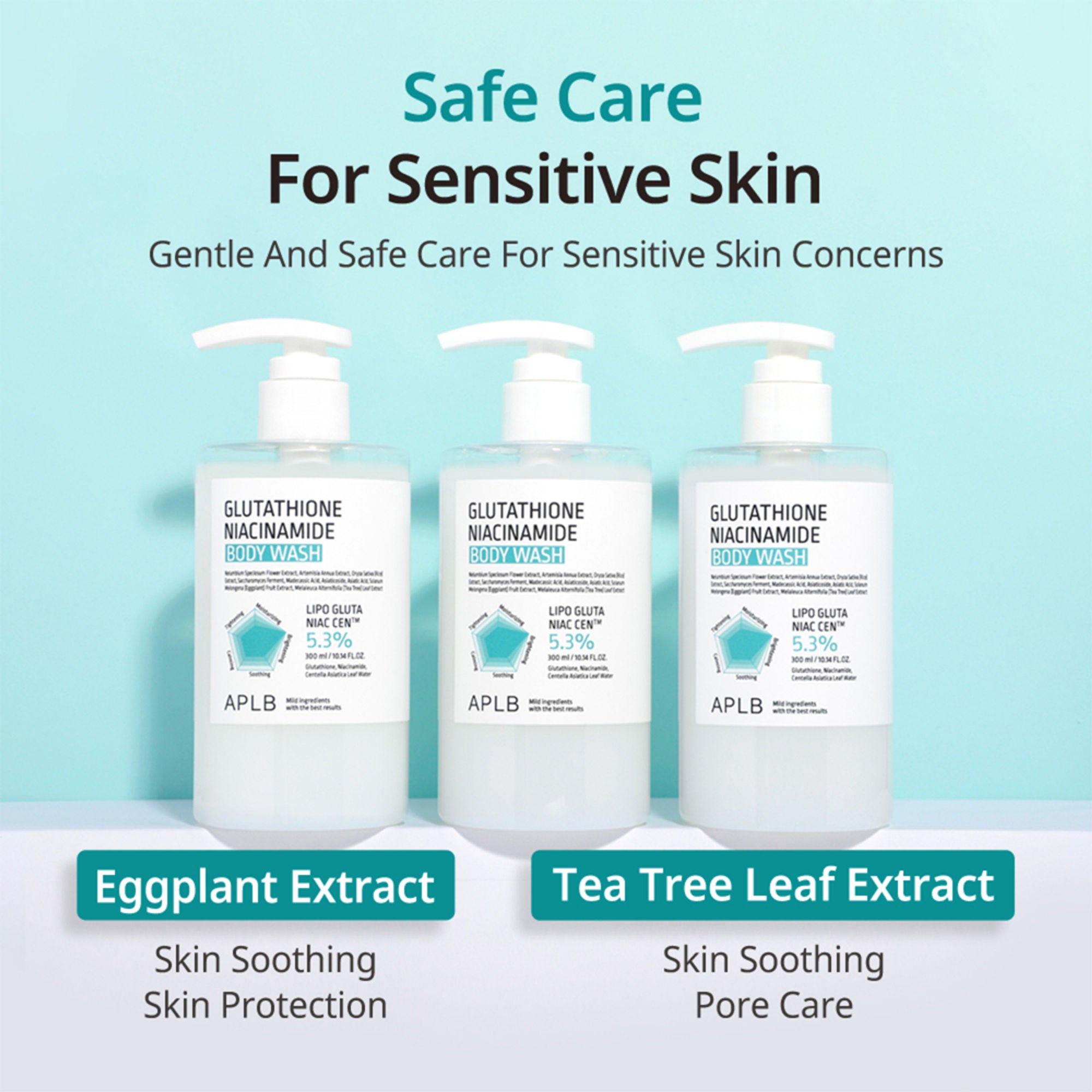 APLB Glutathione Niacinamide Body Wash - Distacart