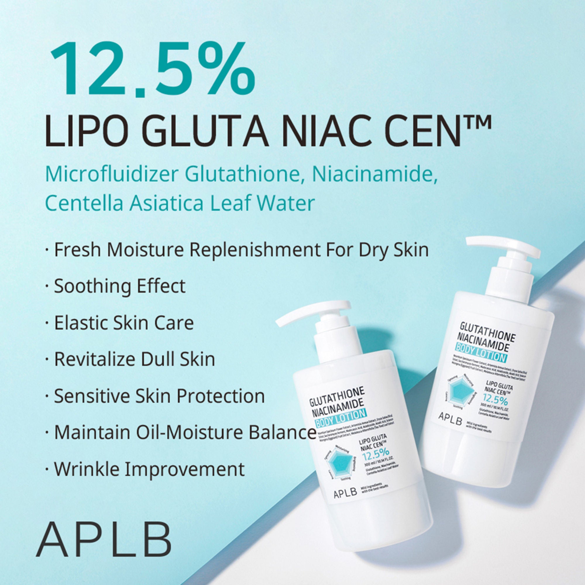 APLB Glutathione Niacinamide Body Lotion - Distacart
