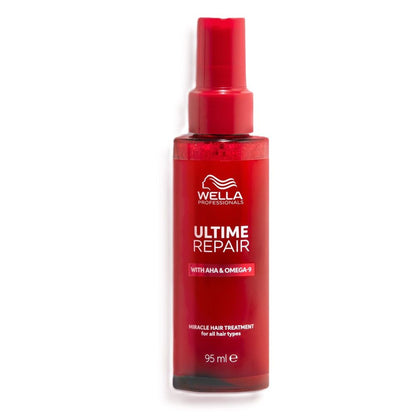 Wella Professionals Ultime Repair Shampoo, Night & Day Hair Serum Combo - Distacart