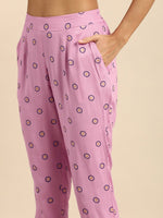Thumbnail for All About You Women Pink Ethnic Motifs Printed Empire Kurta with Trousers - Distacart