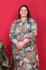 Thumbnail for Monjolika Fashion Multicolor Rayon Floral Print Classic Co-Ord Set